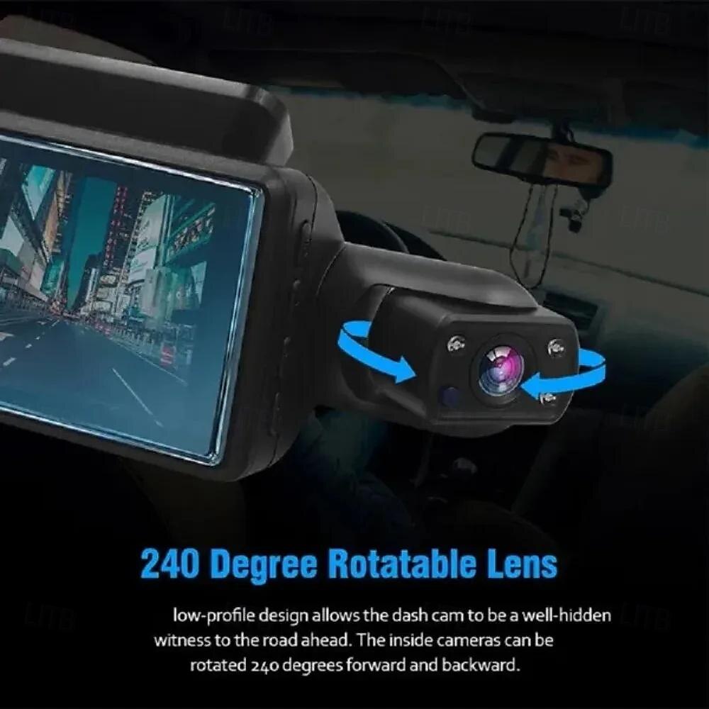 2025年 車用デュアルレンズダッシュカム ブラックボックス HD 1080p 車載ビデオレコーダー Wi-Fi ナイトビジョン Gセンサー ループ録画 DVR 車載カメラ コレクション – $47.99 –P13