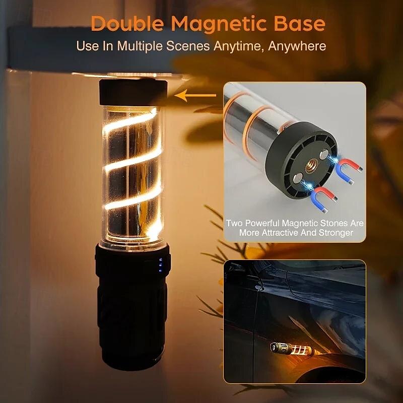Portable Mosquito Repeller with Camping Light – Rechargeable Magnetic Mosquito Repellent Lamp for Fishing, Hiking, and Tents 2025 - $25.99 –P5