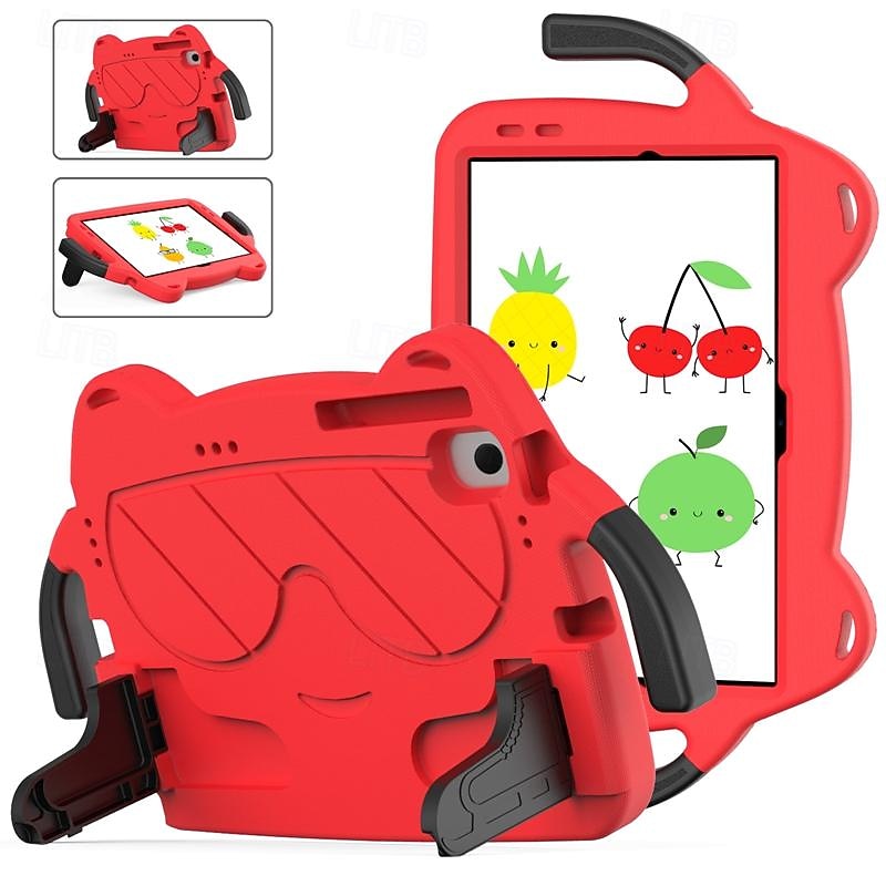 Tablet Case Cover For Lenovo M8 4th Gen TB300FU M10 Plus 3rd Gen 10.6" TB-125/128 M8 FHD / HD TB-8505/8506/8705 Handle Pencil Holder Shoulder Strap Cartoon EVA 2025 - $15.99 –P4