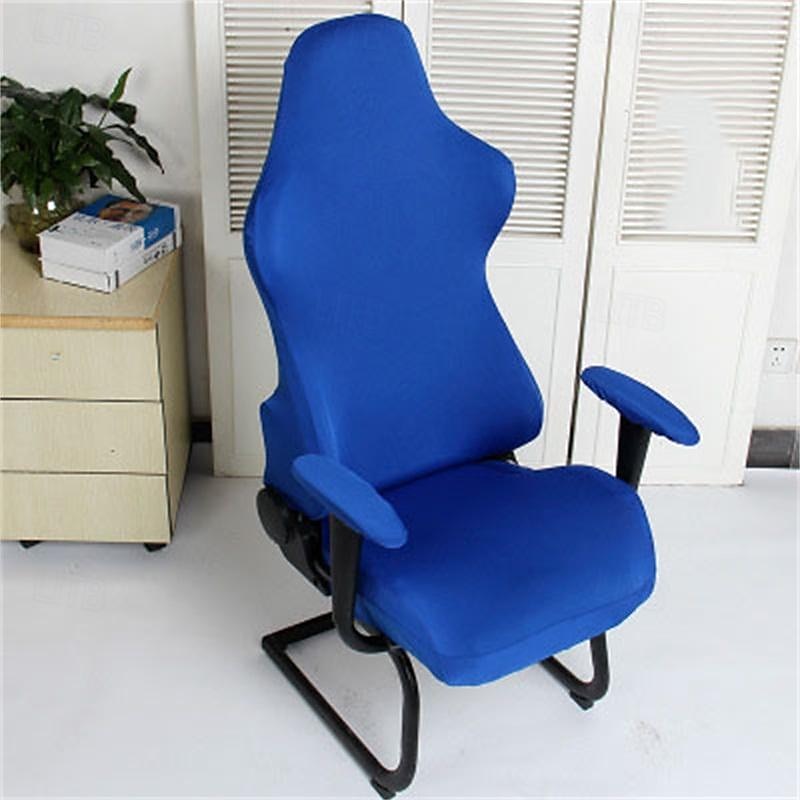 Housses de chaise de jeu d'ordinateur, solides, universelles, lavables, pour salle à manger de 2025 ? $20.99 –P5