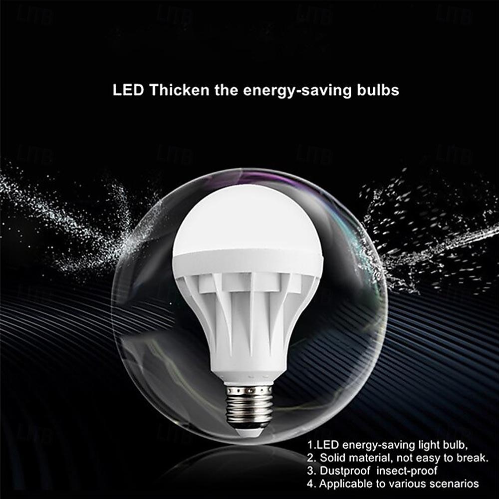 E27 LED Bulb Energy Saving Power Saving 5W Replacement Tungsten 220V for Home Lighting A19 4pcs 2025 - $9.49 –P2