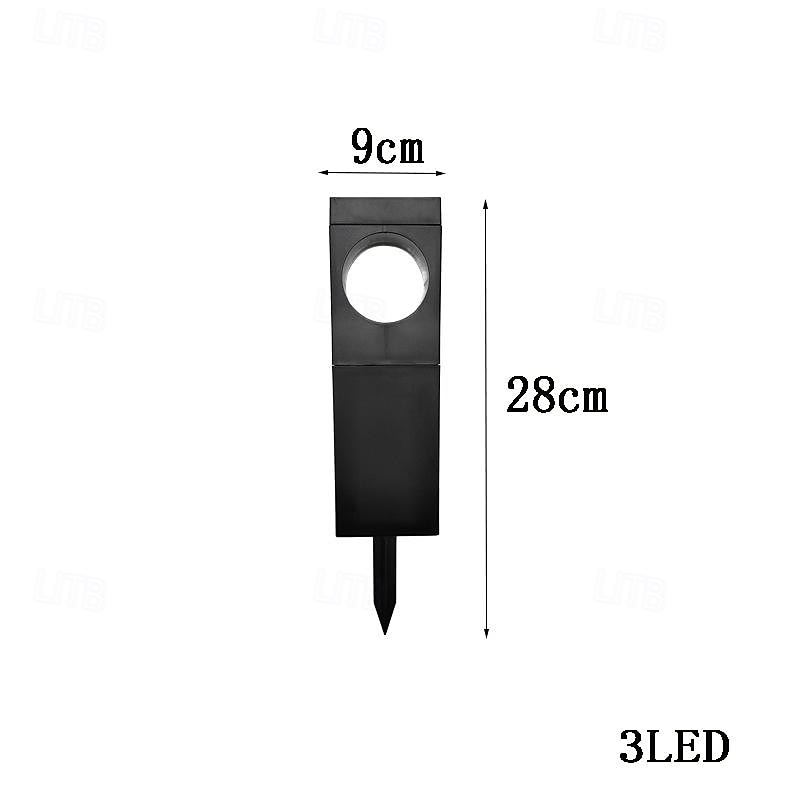 2pcs Outdoor Solar Landerscape Lighting Pathway Light Flame Shaped Lawn Light Outdoor Garden Lights for Patio Villa Park Lawn Walkway Waterproof Lighting Atmosphere Landscape Decor Light 2025 - $36.5 –P11