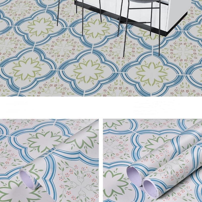 Anti Slip Flooring For Kitchen And Bathroom Thickened Balcony Flooring Wallpaper Self-Adhesive Waterproof PorcelainBrick Sticker 3 Meters 2025 - $23.99 –P16