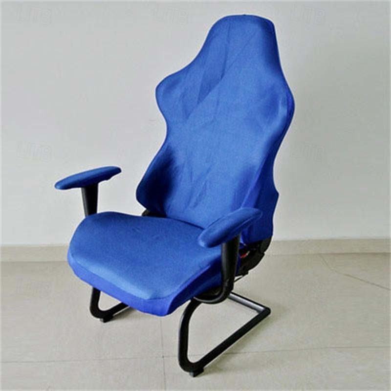 Housses de chaise de jeu d'ordinateur, solides, universelles, lavables, pour salle à manger de 2025 ? $20.99 –P9