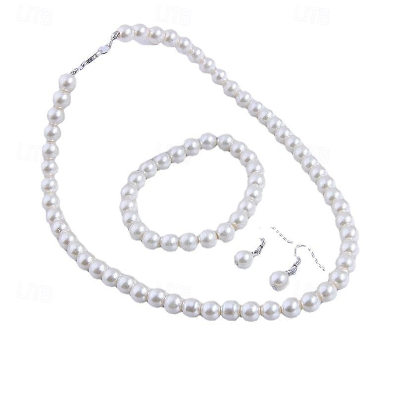 Sieradenset For Dames Bruiloft Feest / Avond Hars Muovi Zin in hebben 2025 - $3.49 –P5