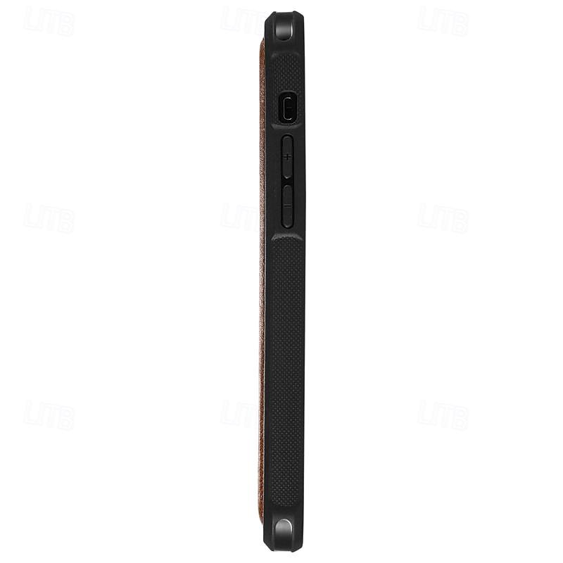 Retro θήκη πορτοφολιού με φερμουάρ για iPhone 16 15 14 13 12 11 Pro Max Plus Mini SE – Αποσπώμενη μαγνητική αναστροφή θήκη καρτών PU δέρμα 2025 - $32.99 –P8