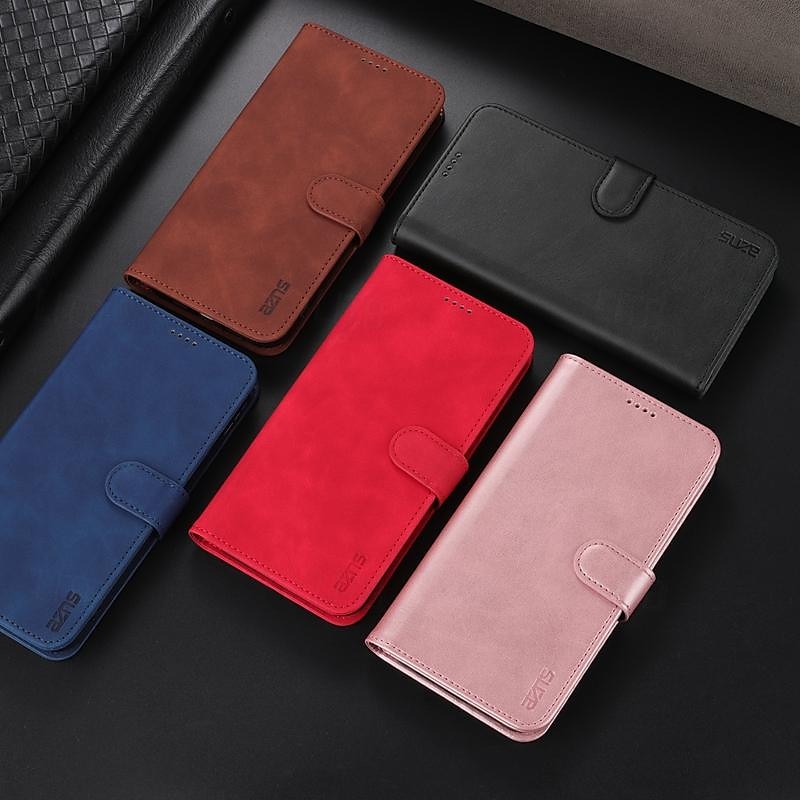 Phone Case For iPhone 16 15 14 Pro Max Plus 13 12 11 Pro Max Mini Wallet Case Full Body Protective Kickstand Card Slot Retro TPU PU Leather 2025 - $10.99 –P1