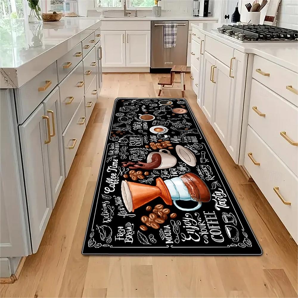 dywanik do kawy mata kuchenna antypoślizgowa olejoodporna mata podłogowa dywanik do salonu kryty mata na zewnątrz wystrój sypialni łazienka mata dywanik wejściowy wycieraczka do drzwi 2026 - $19.99 –P9