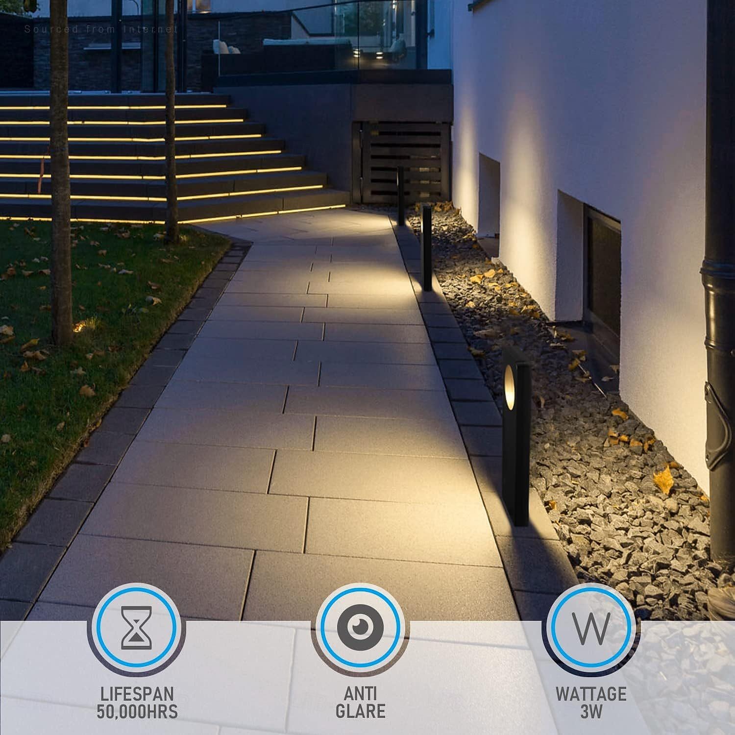2pcs Outdoor Solar Landerscape Lighting Pathway Light Flame Shaped Lawn Light Outdoor Garden Lights for Patio Villa Park Lawn Walkway Waterproof Lighting Atmosphere Landscape Decor Light 2025 - $36.5 –P10