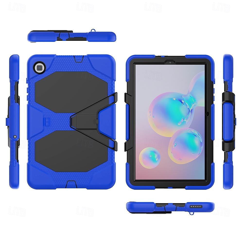 Tablet Case Cover For Samsung Galaxy Tab S6 Lite 10.4" A8 10.5'' A7 Lite 8.7'' A7 10.4'' A 8.0" A9 Plus 11" Armor Defender Rugged Protective with Adjustable Kickstand Shockproof Armor PC Silicone 2025 - $23.99 –P6