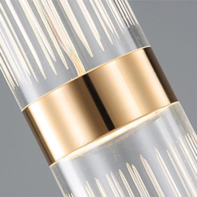 3 lumières 5 lumières 28 cm Conception unique Conception de l'île Lampe suspendue Acrylique Acrylique Plaqué Finitions Peintes Moderne Style nordique 85-265V de 2025 ? $313.29 –P11