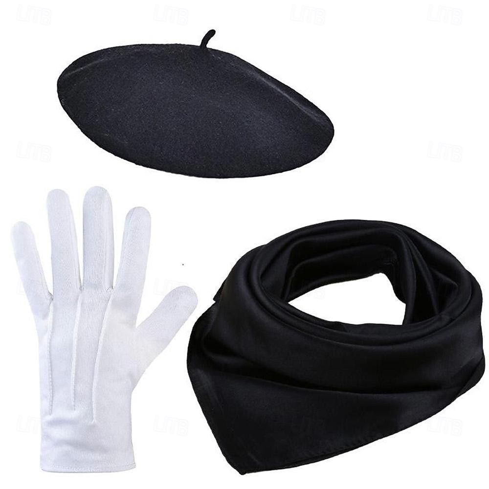 50er Jahre Zubehör Set Retro Vintage 1950er Damen Kostüm Zubehör Kit Roter Taillengürtel Polka Dot Bandana Krawatte Haarband Ohrringe Schal 1950er Jahre Grease Outfits Party Dekor 2026 - $17.99 –P10