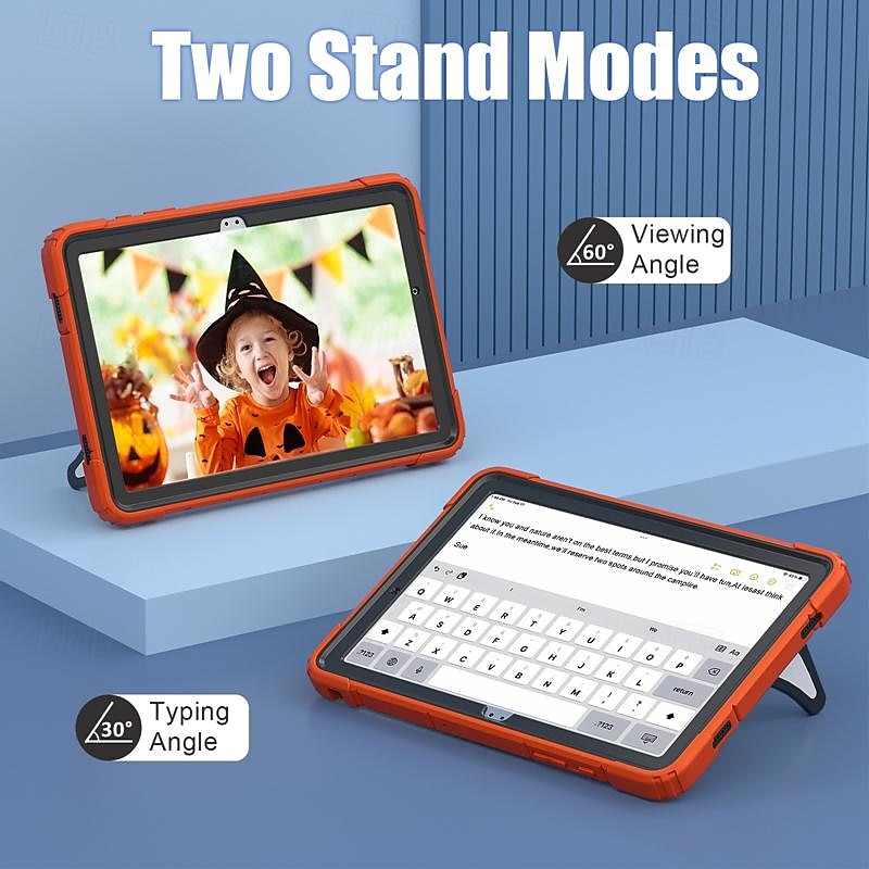 Tablet Case Cover For Samsung Galaxy Tab A9 8.7" S9 11 inch S8 11'' S7 11'' A8 10.5'' A9 Plus 11" with Adjustable Kickstand Shockproof Cartoon PC Silicone 2025 - $26.99 –P8