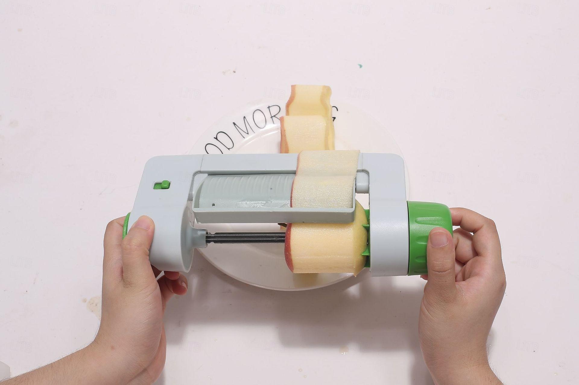 Cortador de frutas/verduras abs, la herramienta innovadora para cortar verduras y frutas en tiras extrafinas, uso para cortar 2025 - $18.99 –P3