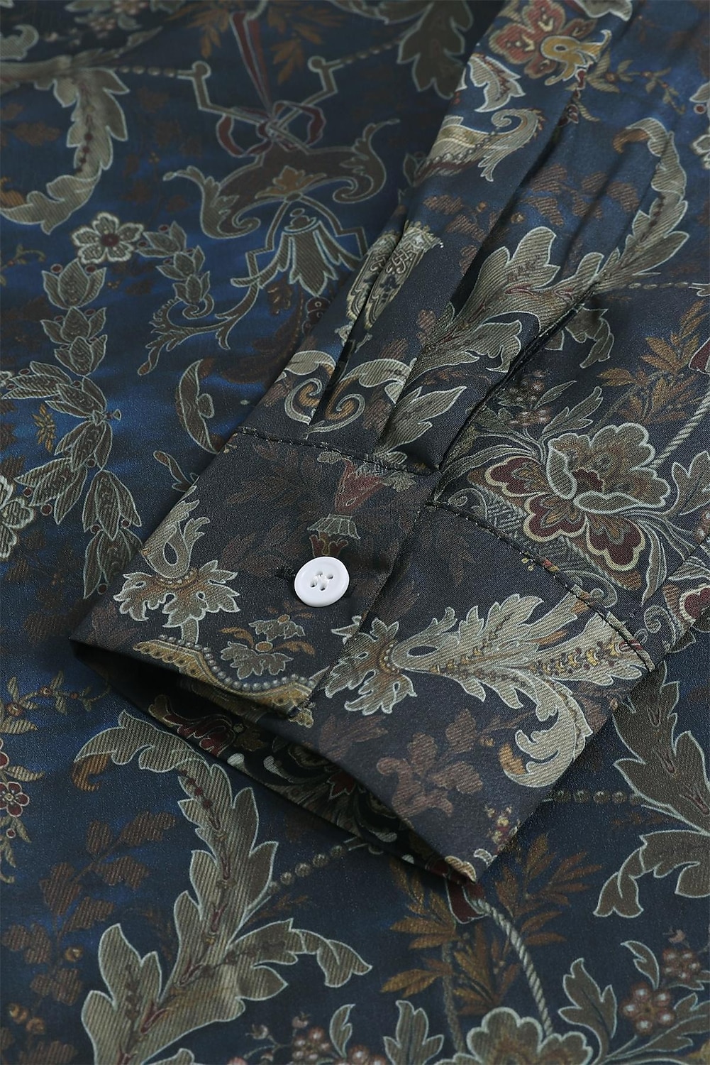 Dame Skjorte Mote Knapper Print Langermet Vanlige Topper Skjorte Krage Casual Blå Vår  Høst 2025 - $32.99 –P7
