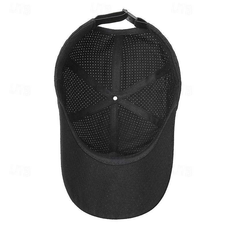 Herren Cap Basecap Sonnenhut Kappe Schwarz Weiß Polyester Modisch Brautkleider schlicht Strasse Täglich Berg Einstellbar Sonnenschutz Atmungsaktiv 2025 - $10.49 –P13