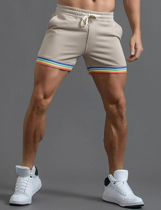 Bărbați Pantaloni scurți de sudoare Pantaloni Scurți Pantaloni scurți de vară Peteci Cordon Talie elastică Culoare solidă Confort Respirabil Scurt În aer liber Zilnic Modă Casual / Sport Alb Trifoi 2026 - $16.49 –P2