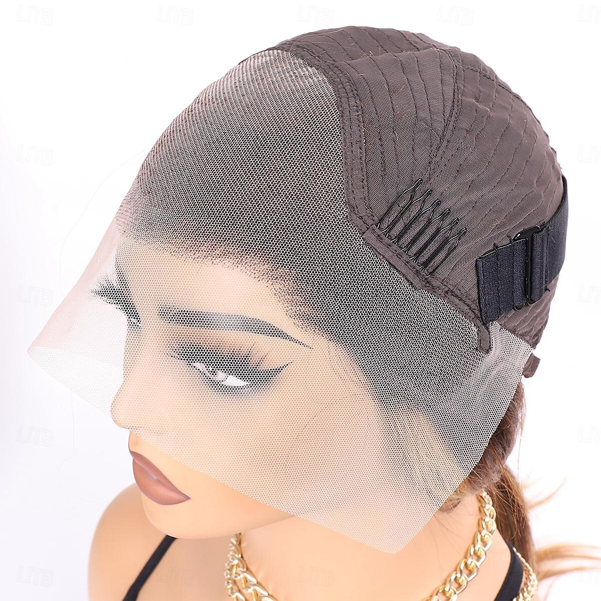 Parrucche anteriori in pizzo ombre 13x4 evidenziate diritte per le donne p4 / 27 parrucche frontali in pizzo biondo miele con capelli umani con capelli del bambino del 2025 a $237.79 –P5
