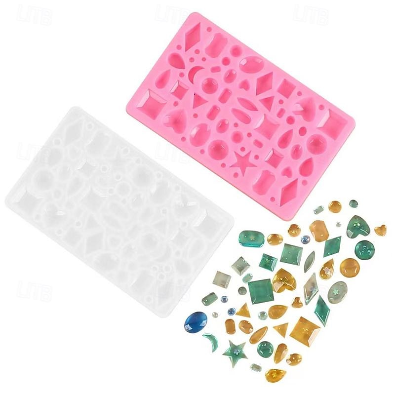 Kristall-Tropfer-Form, Armband-Anhänger, Schmuck-Silikonform, Set mit DIY-Tropfer-Form 2025 - $42.99 –P9