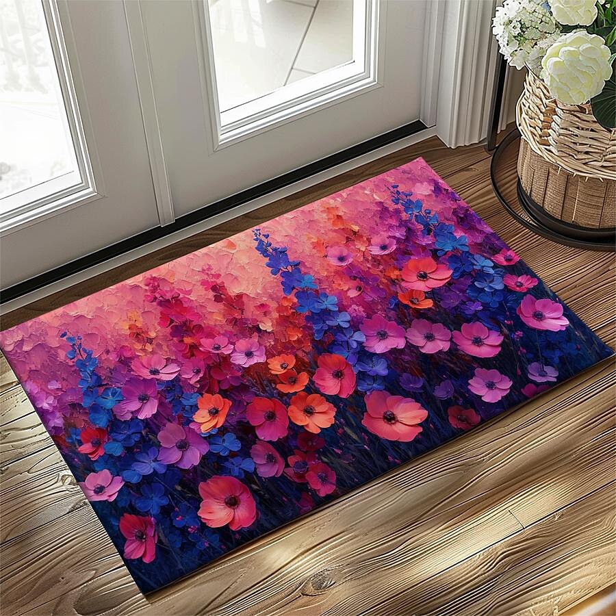 Wedding Oil Painting Flowers Doormat Non-Slip Oil Proof Rug Indoor Outdoor Mat Bedroom Decor Bathroom Mat Entrance Rug Door Mat 2025 - $16.99 –P20