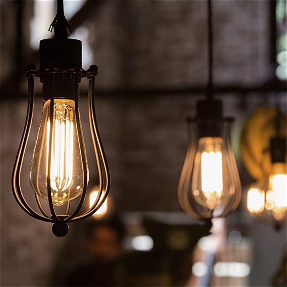 3pcs/6pcs 40W Incandescent Vintage Edison Light Bulb E27 Dimmable Retro Lamp ST58 Decorative for Home Living Room, Bedroom and Dining Room 2026 - $16.99 –P6
