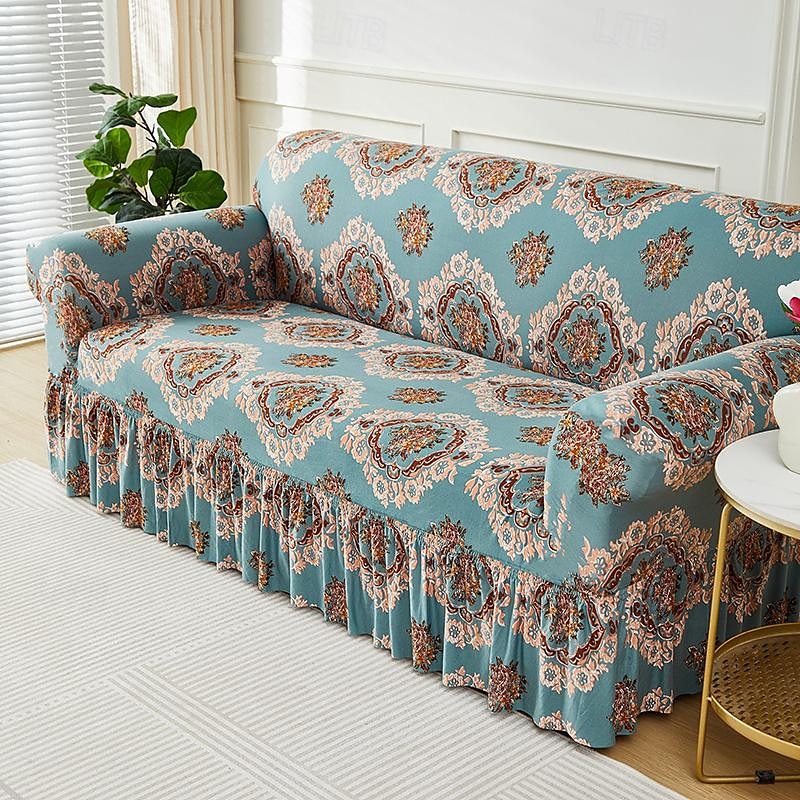 Elastic Sofa Cover Full Cover Nordic Style Sofa Cover Non-slip Fabric Skirt Sofa Cover 2025 - $25.99 –P17