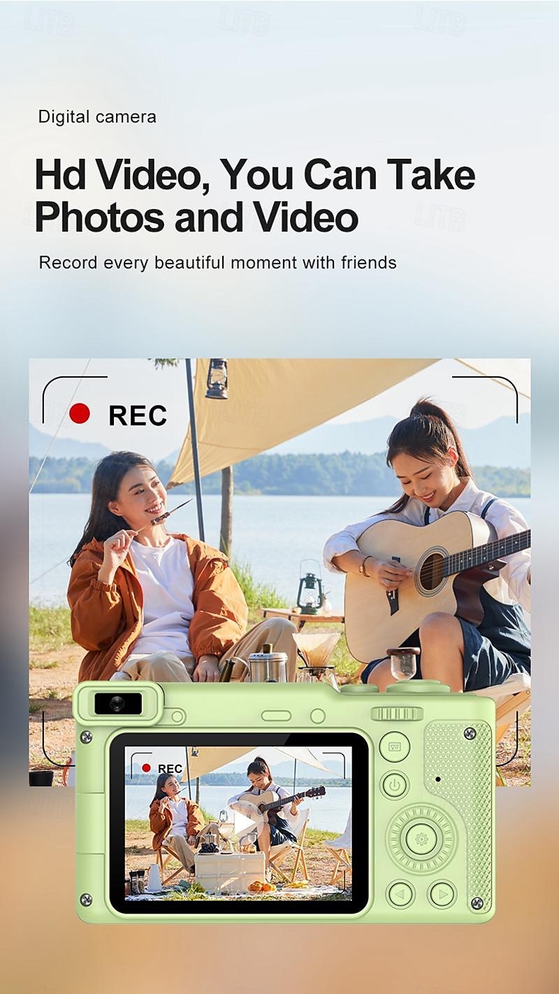2.4-Inch Q9 Digital Camera 600mA Supports 32GB128GB Digital Cameras 2025 - $39.2 –P6
