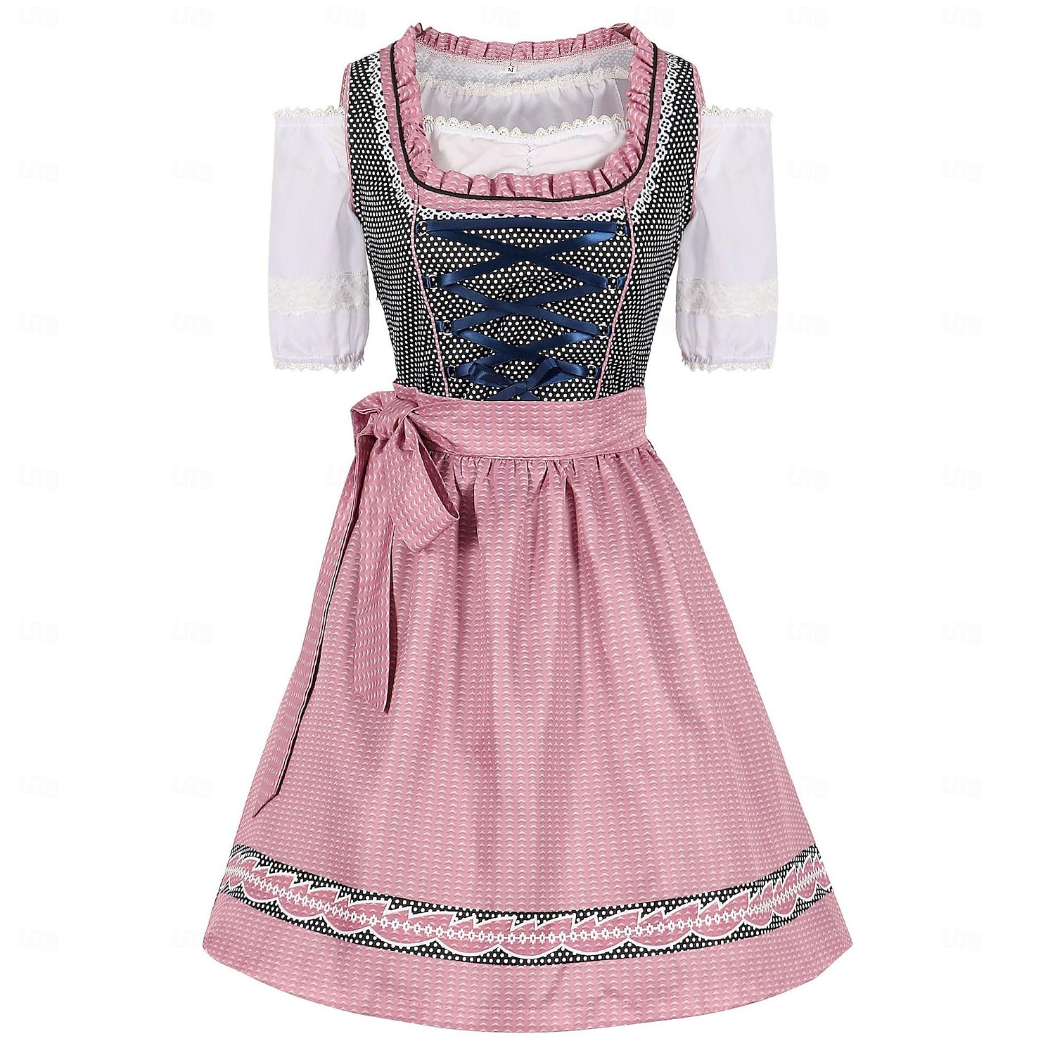 Oktoberfest Jurken Dirndl hulp in de huishouding Bavarian Weiden Dames Feest Bierfestival Doek in traditionele stijl Blouse 2025 - $47.99 –P1