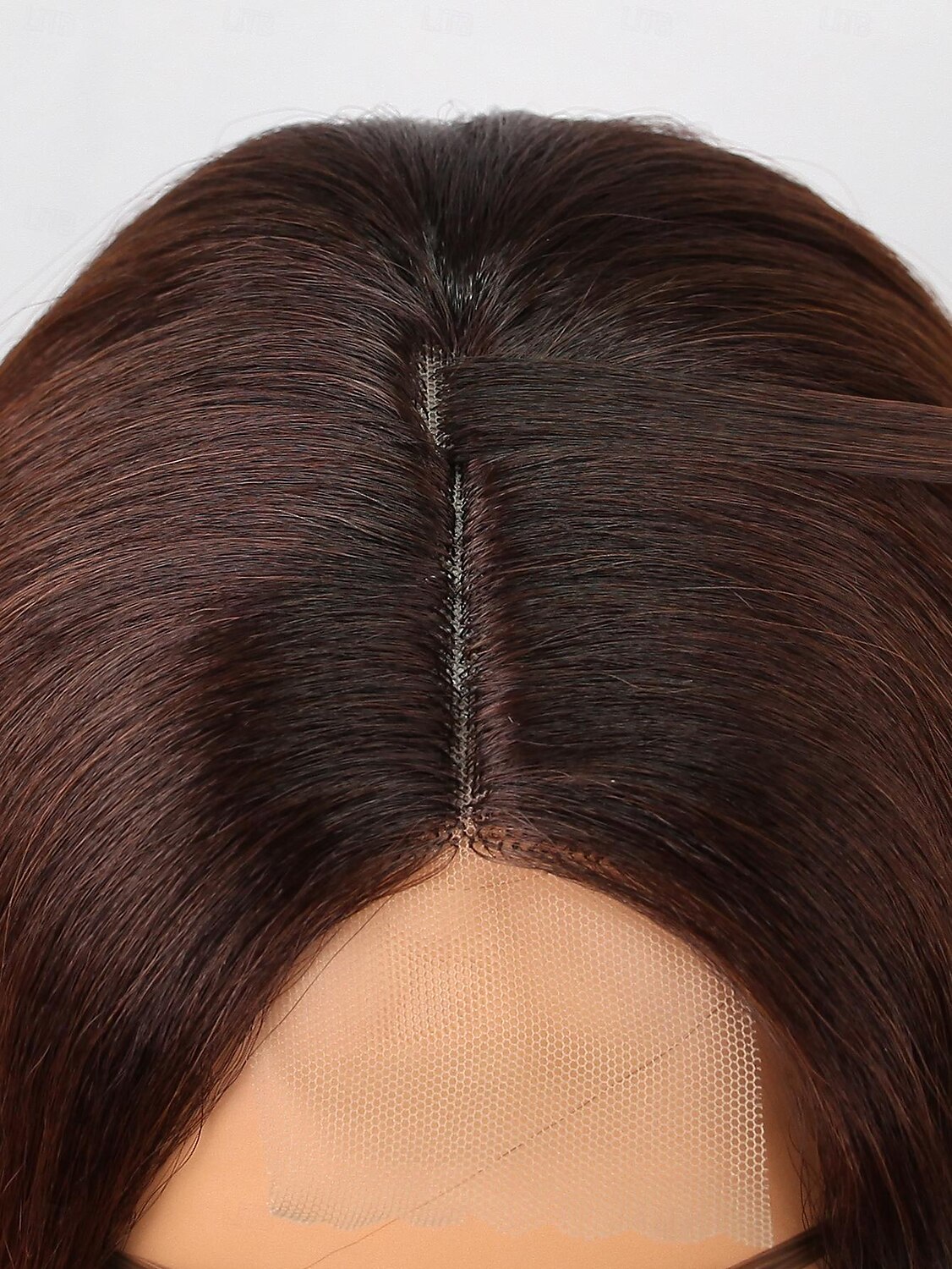 Synthetic Lace Wig Natural Wave Style 26 inch Multi-color Middle Part U Part Wig Women's Wig Black / Gold Black Brown Black / Gray 2025 - $26.99 –P4