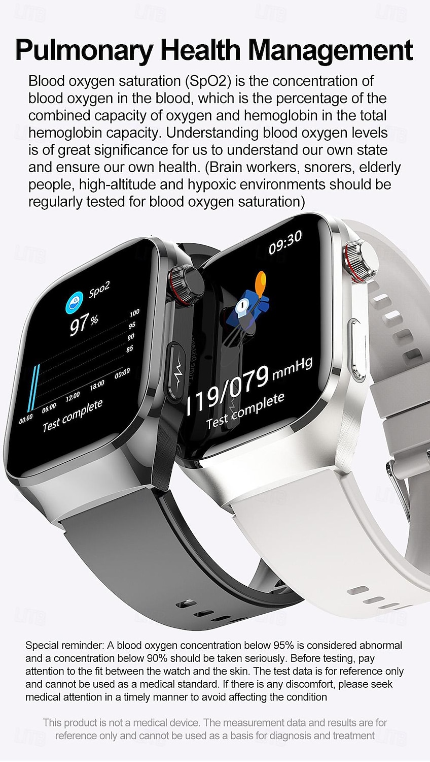 iMosi TK16 Smart Watch 2.04 inch Smartwatch Fitness Running Watch Bluetooth ECG+PPG Temperature Monitoring Pedometer Compatible with Android iOS Women Men Long Standby Hands-Free Calls Waterproof IP68 2025 - $83.19 –P12