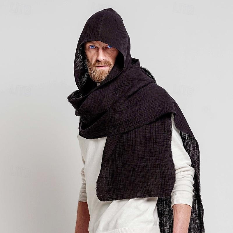 Středověké Renesanční Pláštěnka Cosplay kostým Viking Maškarní kostým Pánské Dámské Unisex Viking Fantazie Plesová maškaráda Běžné / Denní Renesanční jarmark Dospělé šála či šátek 2025 - $22.99 –P2