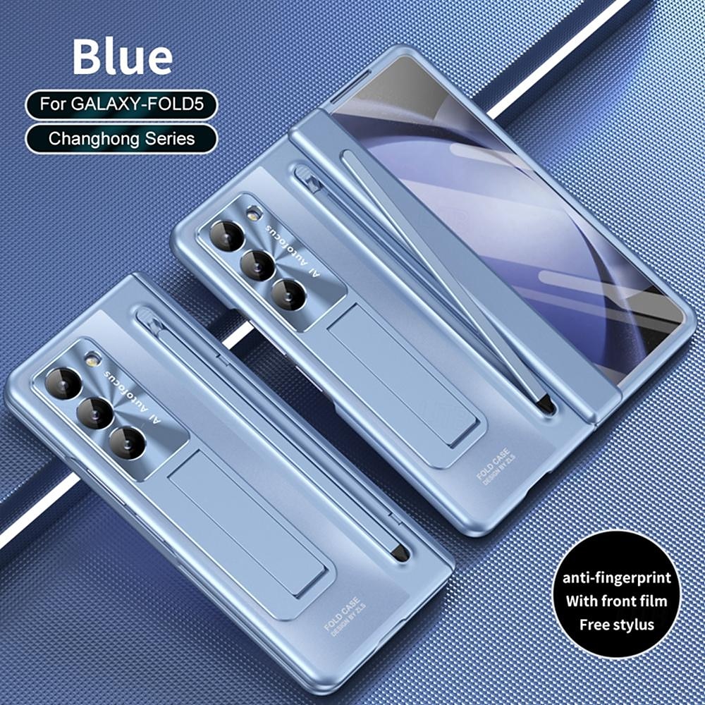 Phone Case For Samsung Galaxy Z Fold 7 Z Fold 6 Z Fold 5 Z Fold 4 Back Cover with Stand Holder with Screen Protector Full Body Protective Armor PC 2025 - $35.99 –P12