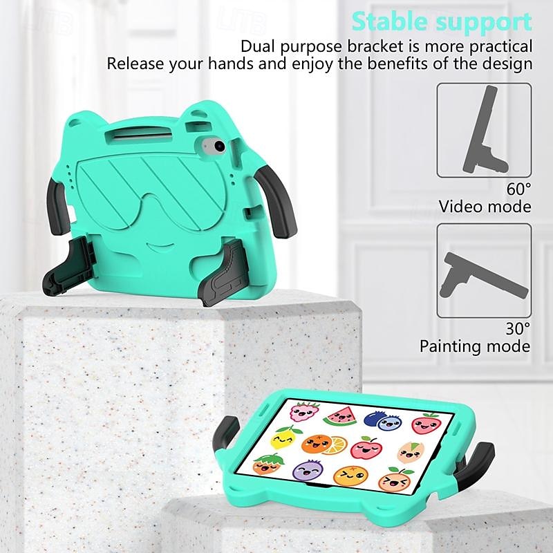 Tablet Case Cover For Apple iPad 10th 10.9'' iPad Air 5th 4th 10.9" ipad 9th 8th 7th Generation 10.2 inch iPad Air 3rd 10.5'' iPad Pro 1st 11'' Handle Pencil Holder Shoulder Strap Cartoon PC 2025 - $27.99 –P2