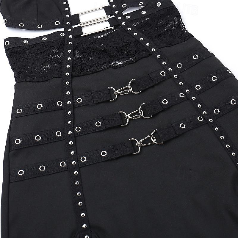 Sexy Y2K Anno 2000 Vestito Ragazza gotica Per donna Halloween Carnevale Mascherata Festa / Sera Vestito del 2025 a $35.99 –P9