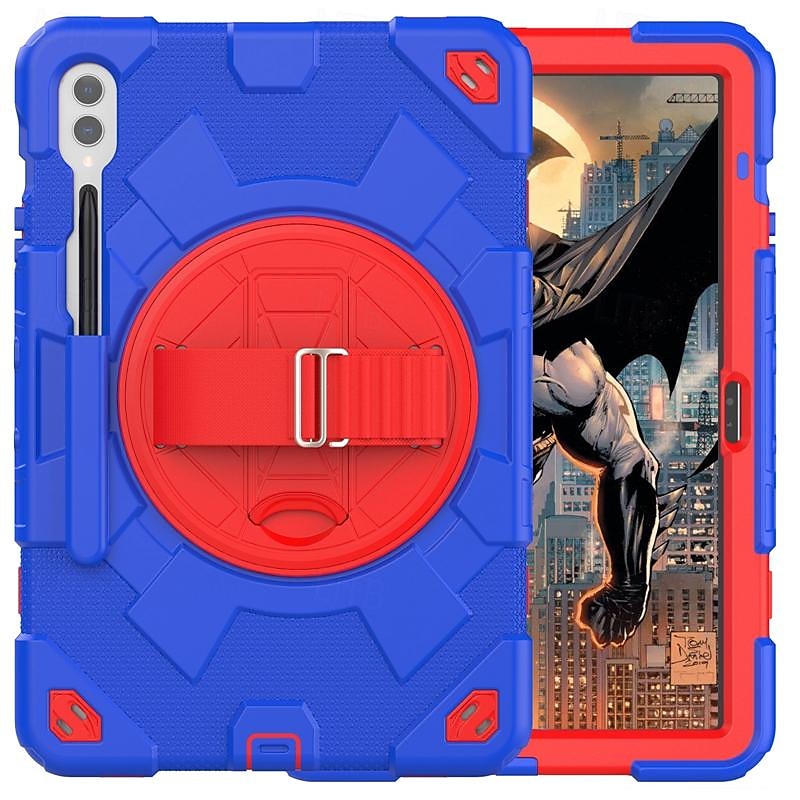 לוּחַ כיסויים מכסים ל עבור Samsung Galaxy Tab A9 8.7" S9 11 inch S9 Plus 12.4" A9 Plus 11" נייד ידית מחזיק עפרונות שִׁריוֹן PC סיליקון 2025 - $32.99 –P1