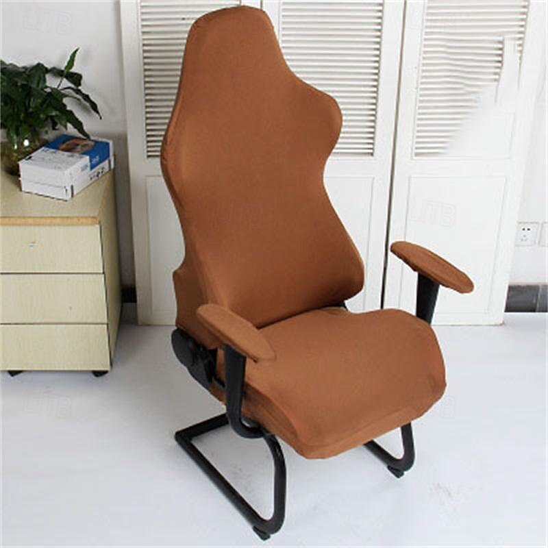 Housses de chaise de jeu d'ordinateur, solides, universelles, lavables, pour salle à manger de 2025 ? $20.99 –P6