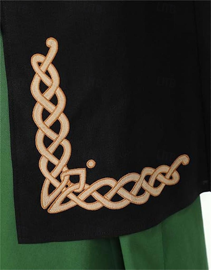 Médiéval Renaissance Robe de cocktail Bal Masqué Robe de Bal Ranger Elfe Déguisement Femmes Celtique Viking Fantaisie Halloween Carnaval Mascarade Fête / Soirée Festival Adulte Robe de 2026 ? $86.99 –P8