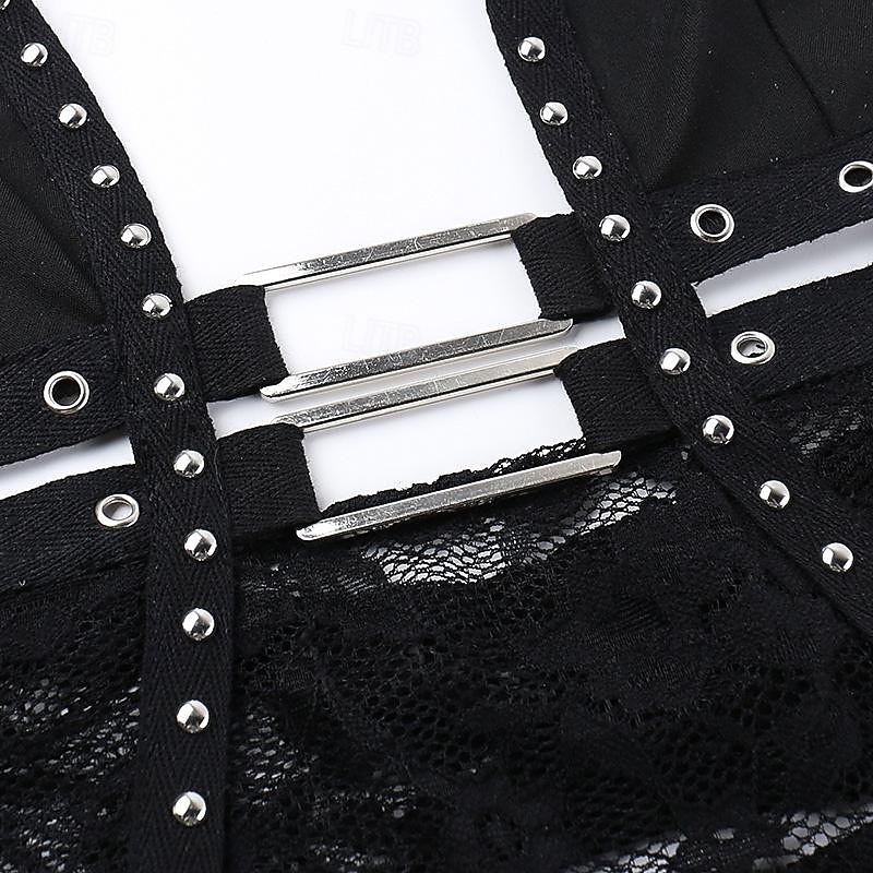 Sexy Y2K Anno 2000 Vestito Ragazza gotica Per donna Halloween Carnevale Mascherata Festa / Sera Vestito del 2025 a $35.99 –P16