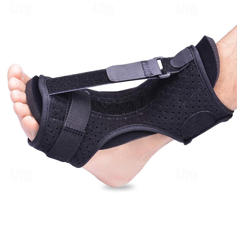 comfortfit nattskena - justerbar avlastning för plantar fasciit & foot drop - andningsbar, stödjande fotledsstöd för vilsam sömn 2025 - $15.49 –P1