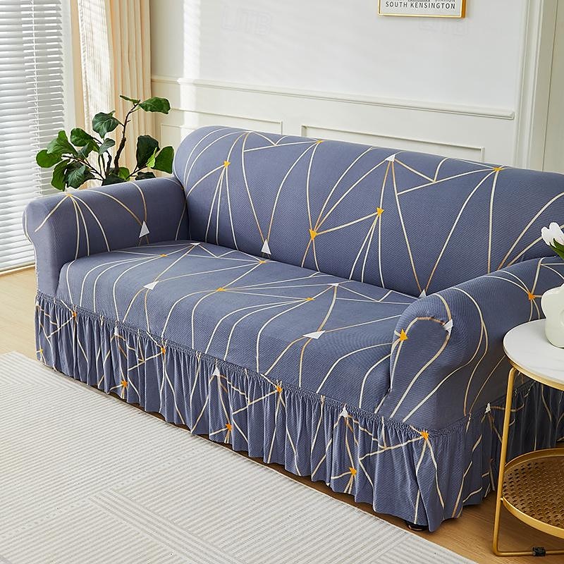 Elastic Sofa Cover Full Cover Nordic Style Sofa Cover Non-slip Fabric Skirt Sofa Cover 2025 - $25.99 –P8