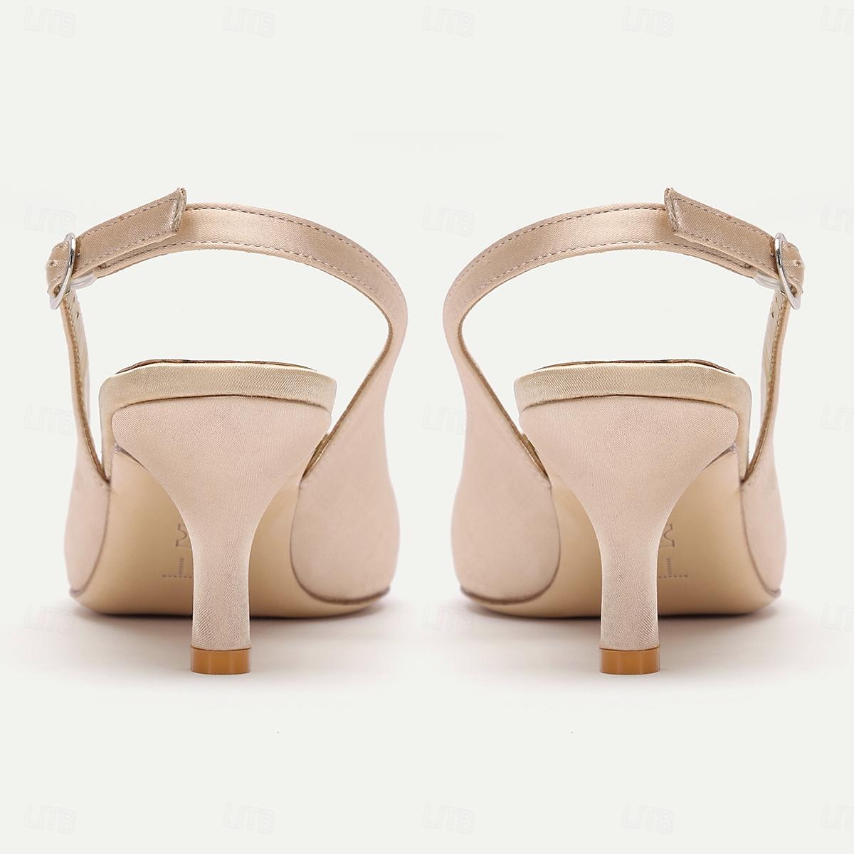 Escarpins violets à bride arrière et bout pointu pour femme - chaussures élégantes pour soirées et événements de 2025 ? $69.99 –P8