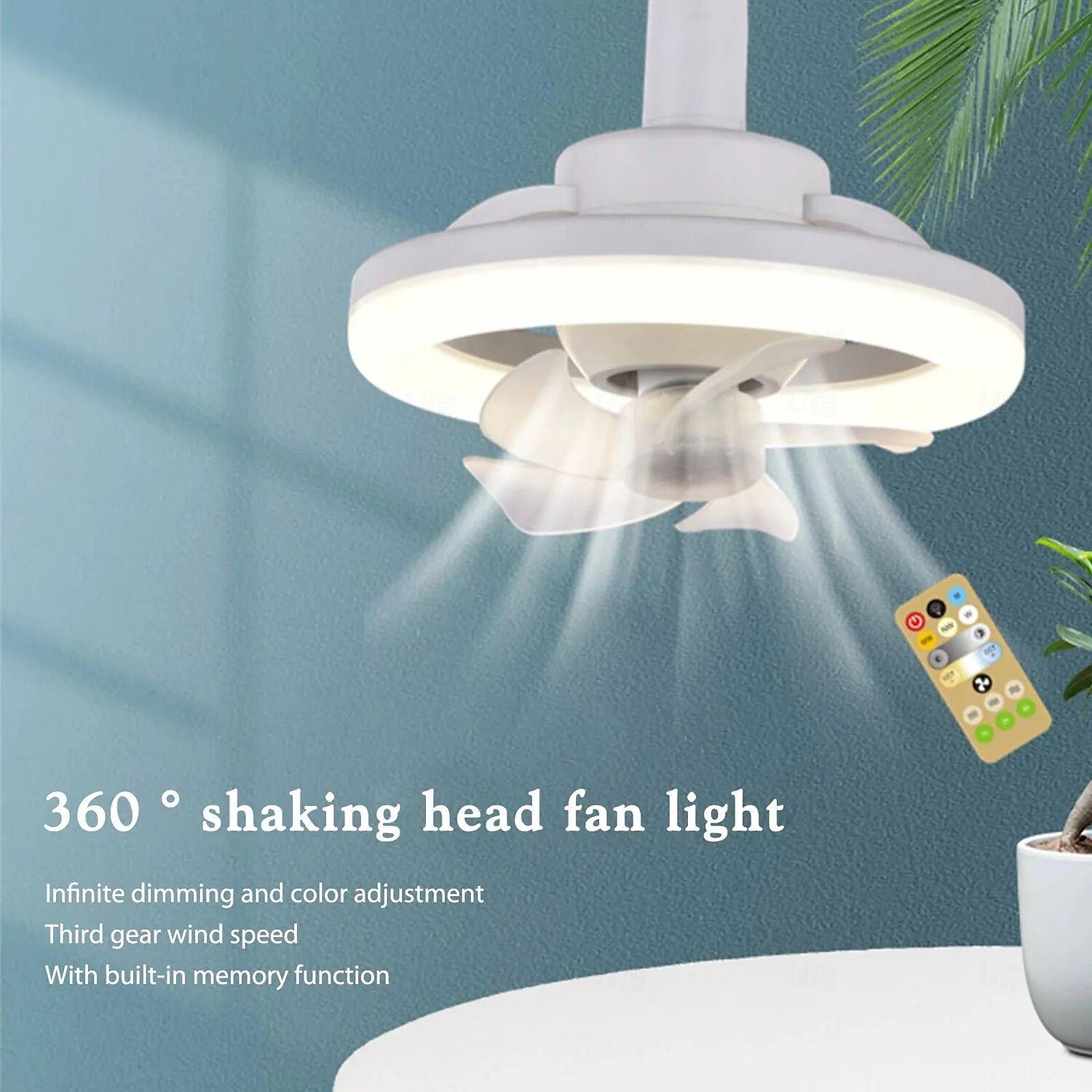 48 W נורות גלוב לד 3500 lm E27 להב מאוורר 72 LED חרוזים 2025 - $47.99 –P5