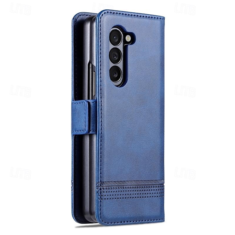 Handy Hülle Handyhüllen Für Samsung Galaxy Z Fold 7 Z Fold 6 Z Fold 5 Z Fold 4 Z Fold 3 Brieftaschenhülle Vollschutz Ständer Kartenfach Retro PC PU-Leder 2025 - $18.99 –P3
