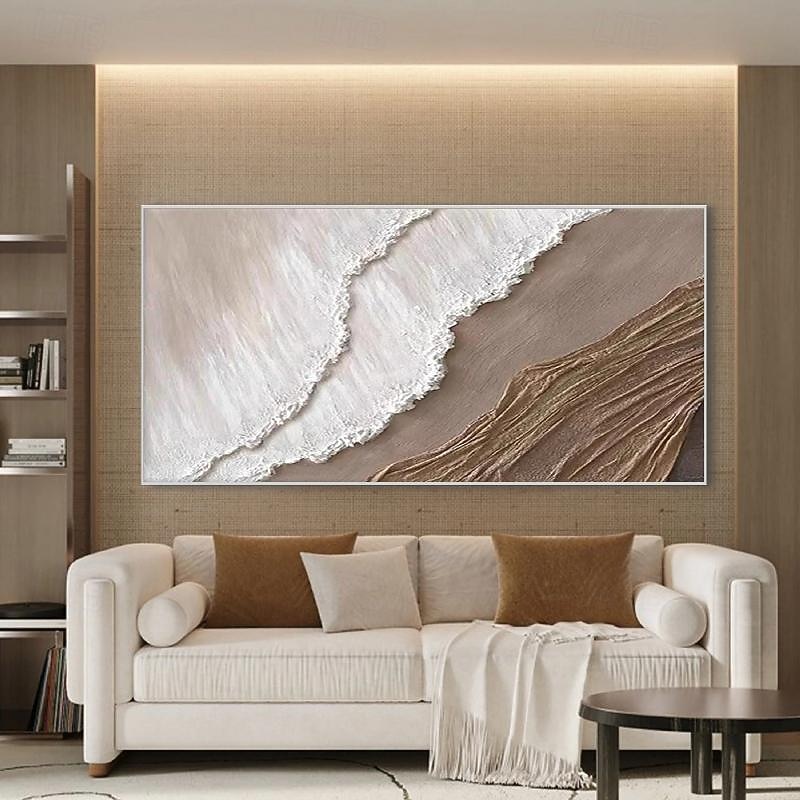 Handmatig Met de hand gemaakt Hang-geschilderd olieverfschilderij Handgeschilderde Verticaal Abstract Landschap Modern Impressionisme Zonder Inner Frame (Geen frame) 2025 - $116.99 –P5