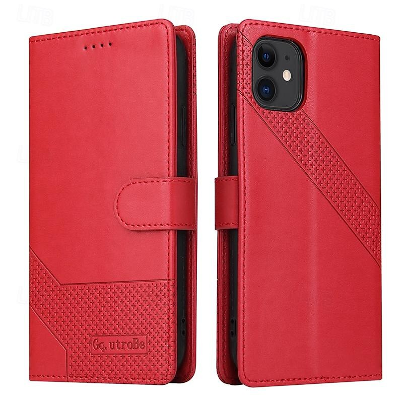 telefon Kılıf Na iPhone 15 Pro Max iPhone 14 13 12 11 Pro Max Plus Mini SE Etui na karty portfela Magnetyczne Ochrona całego ciała Stopka Retro TPU Skóra PU 2025 - $17.99 –P14