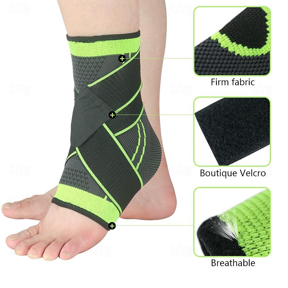 Ankle Brace, Achilles  Plantar Fasciitis Relief Compression Sleeve, Foot Brace with Ankle Support Strap for Women and Men, Heel Protector Wrap for Pain, Tendonitis  Sprain 2025 - $12.99 –P3