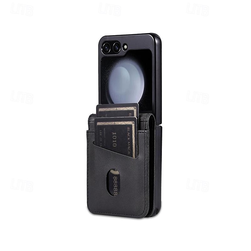 puhelin Etui Käyttötarkoitus Samsung Galaxy Z-kääntö 7 Z Flip 6 Z Flip 5 Z Flip 4 Z Flip 3 Läppäkotelo Koko vartalon suoja Korttipaikka Iskunkestävä Retro PC PU-nahka 2025 - $15.99 –P7