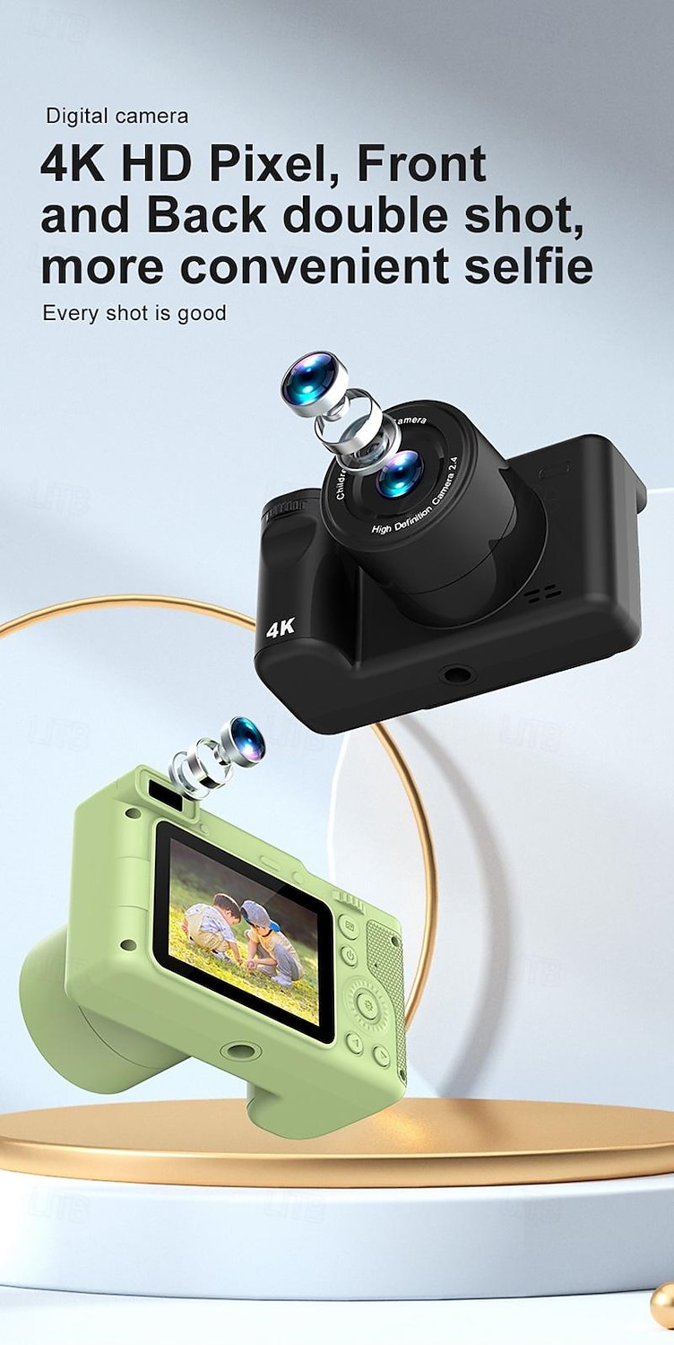 2.4-Inch Q9 Digital Camera 600mA Supports 32GB128GB Digital Cameras 2025 - $39.2 –P3