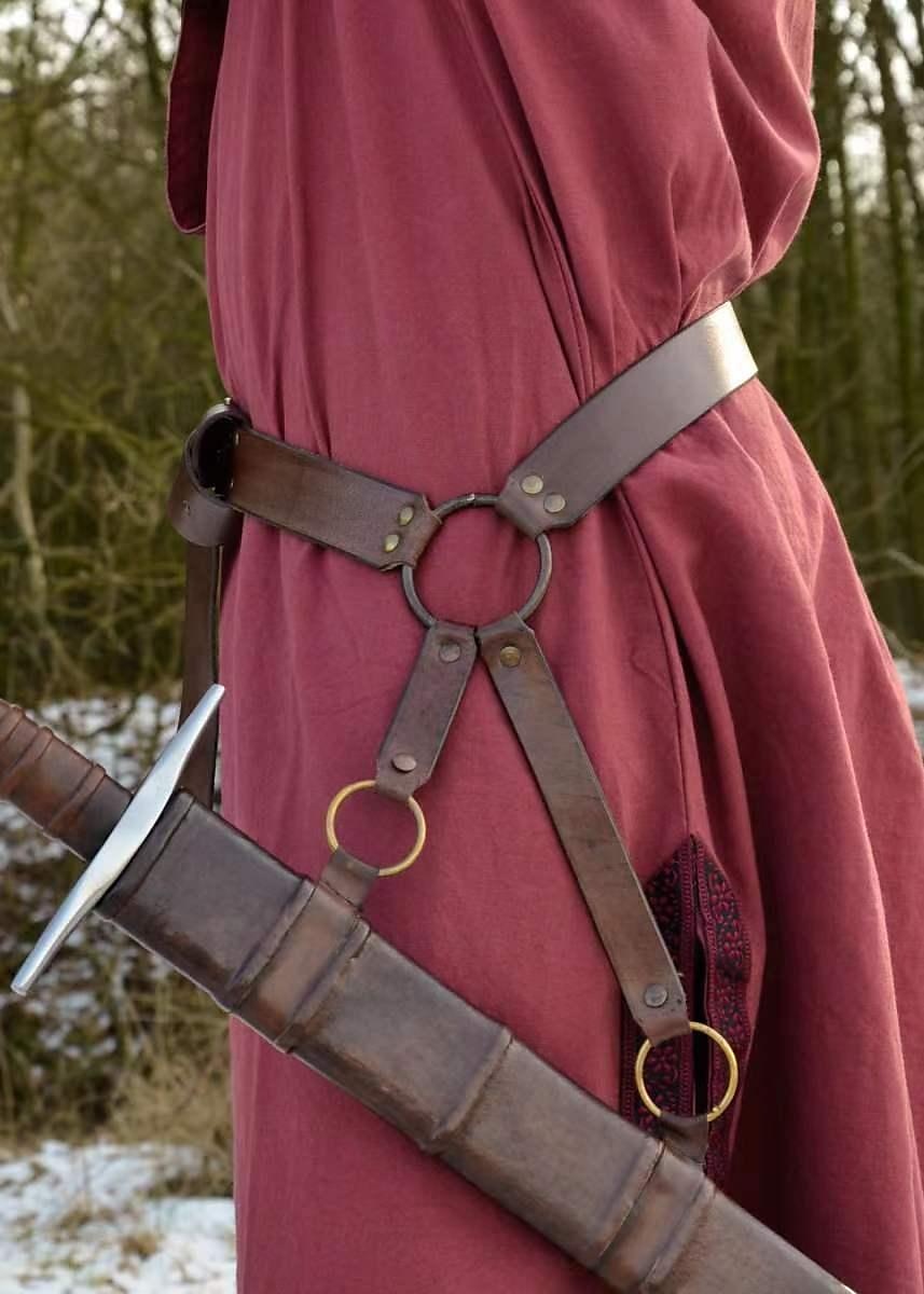Medieval Renacimiento Steampunk Traje de cosplay Vaina Titular de la espada Guerrero Vikingo caballero celta Disfraz Hombre Mujer Celta Vikingo Víspera de Todos los Santos Mascarada Rendimiento 2025 - $23.99 –P1