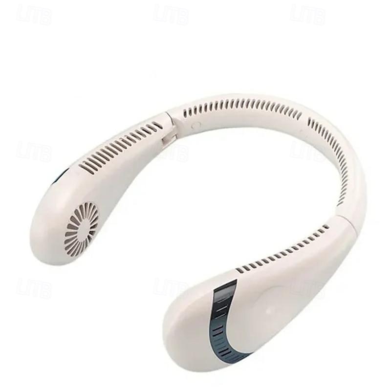 Käytettävä taitettava kaularatkaisu – Ilmanlaputuksen USB-ladattava hiljainen ilmankäytin urheiluun ja matkustamiseen 2025 - $29.99 –P7
